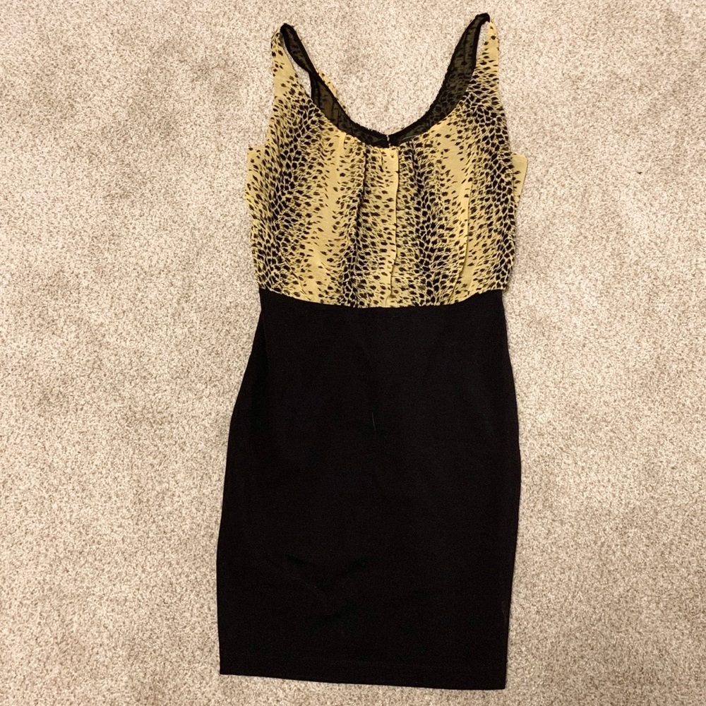 Guess Animal Print Small Mini Dress